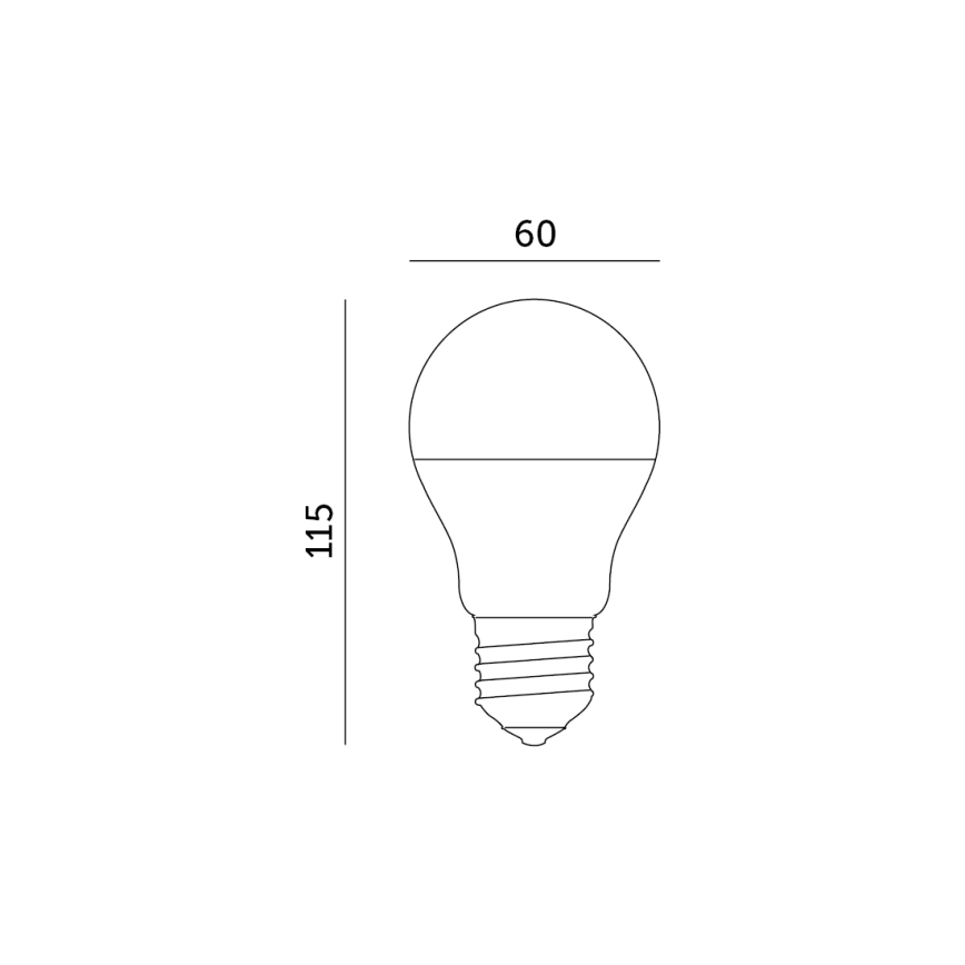 Lâmpada LED RGB inteligente e regulável E27/9,5W/230V 2700-6500K Wi-Fi Tuya