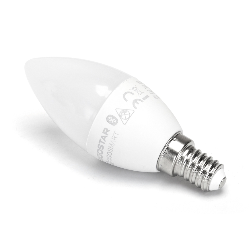 Lâmpada LED RGBW com regulação C37 E14/6,5W/230V 2700-6500K - Aigostar