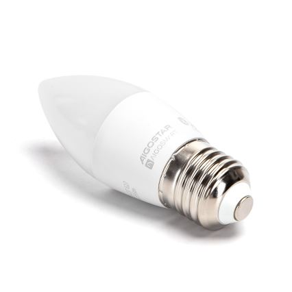 Lâmpada LED RGBW com regulação C37 E27/6,5W/230V 2700-6500K - Aigostar