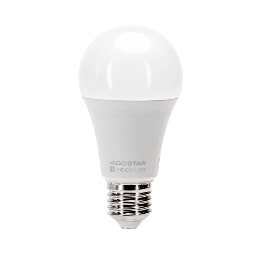 Lâmpada LED RGBW com regulação A60 E27/15W/230V 2700-6500K Wi-Fi - Aigostar