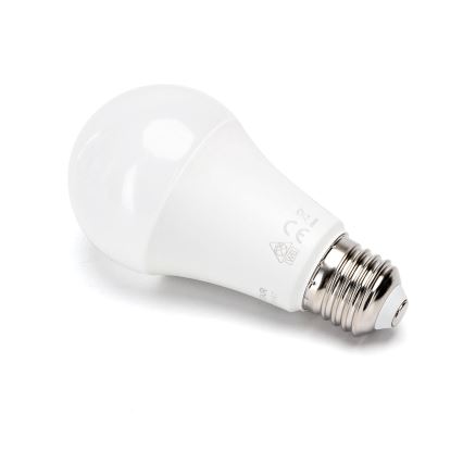 Lâmpada LED RGBW com regulação A60 E27/15W/230V 2700-6500K Wi-Fi - Aigostar