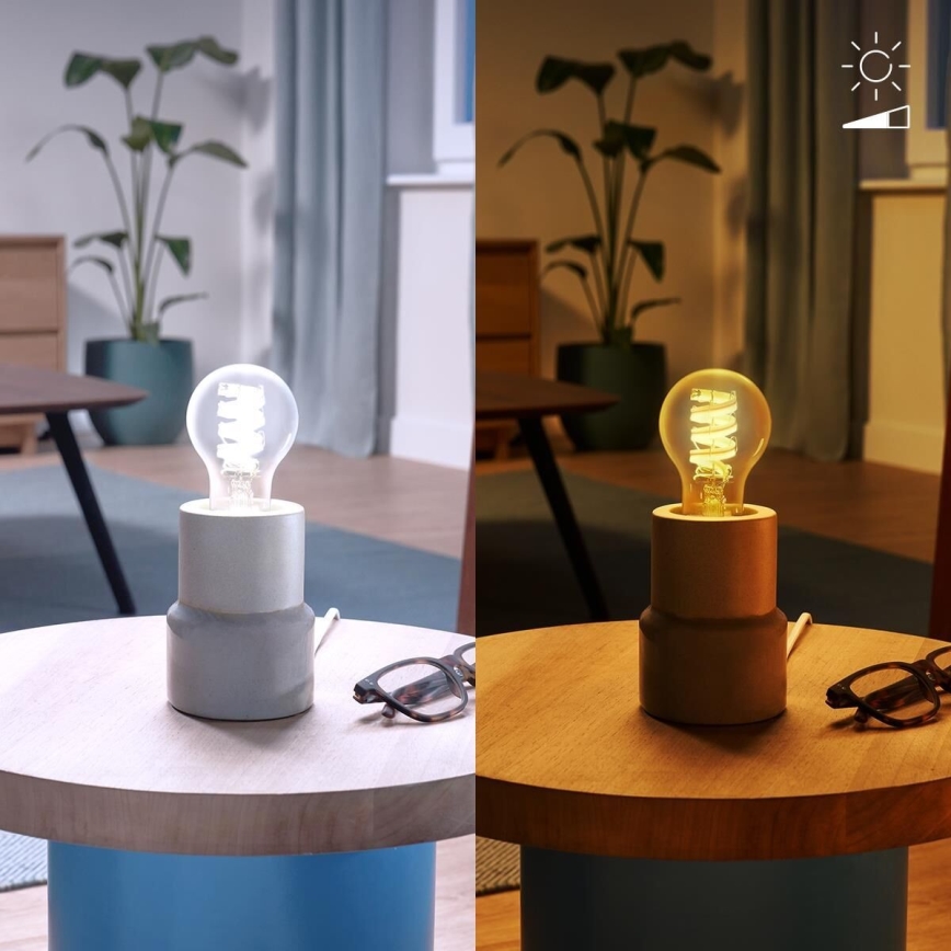 Lâmpada LED RGBW com regulação A60 E27/6,3W/230V 2200-6500K Wi-Fi - WiZ
