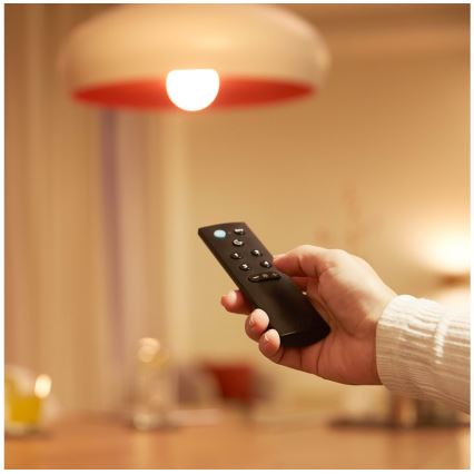 Lâmpada LED RGBW com regulação A60 E27/8,5W/230V 2200-6500K  CRI 90 Wi-Fi + controlo remoto - WiZ