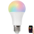 Lâmpada LED RGBW com regulação A60 E27/9W/230V 2700-6500K Wi-Fi - Aigostar