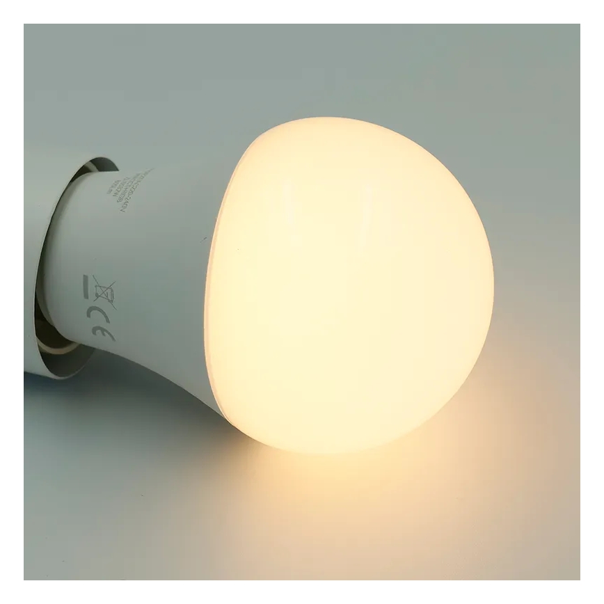 Lâmpada LED RGBW com regulação A60 E27/9W/230V 2700-6500K Wi-Fi Tuya