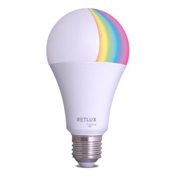 Lâmpada LED RGBW com regulação A70 E27/14W/230V 2700-6500K Wi-Fi Tuya