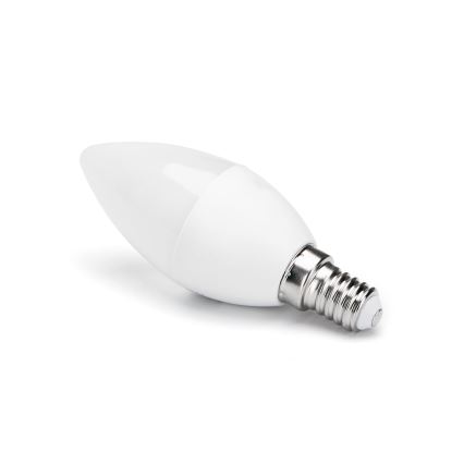 Lâmpada LED RGBW com regulação C37 E14/6,5W/230V 2700-6500K Wi-Fi - Aigostar