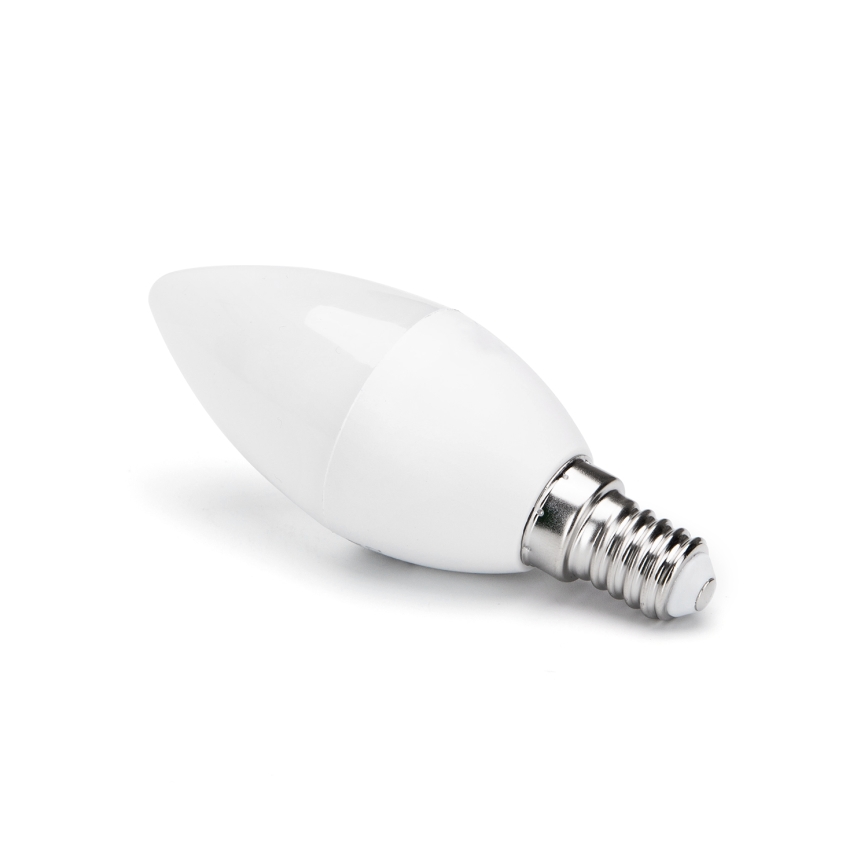 Lâmpada LED RGBW com regulação C37 E14/6,5W/230V 2700-6500K Wi-Fi - Aigostar