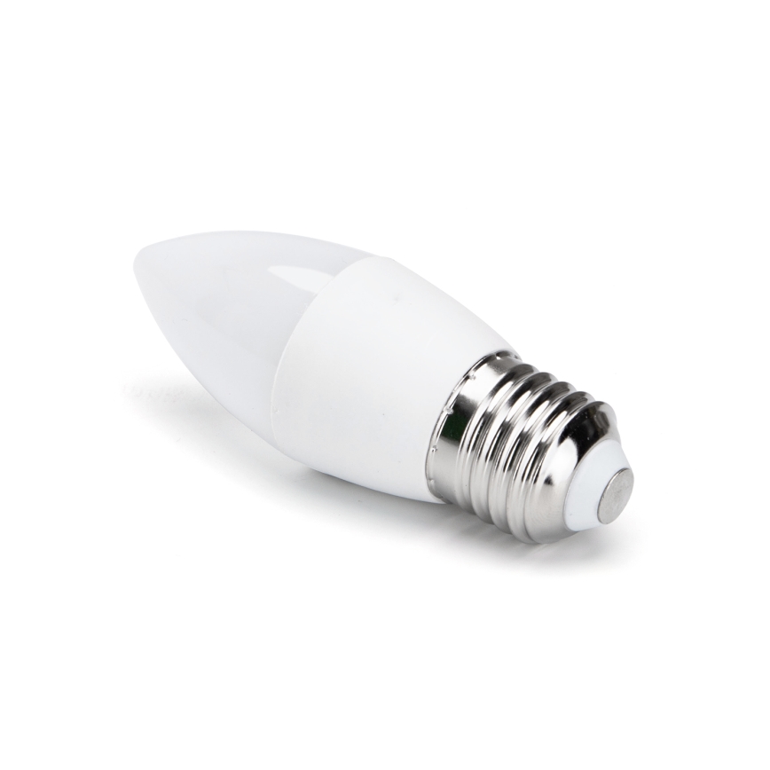 Lâmpada LED RGBW com regulação C37 E27/6,5W/230V 2700-6500K Wi-Fi - Aigostar