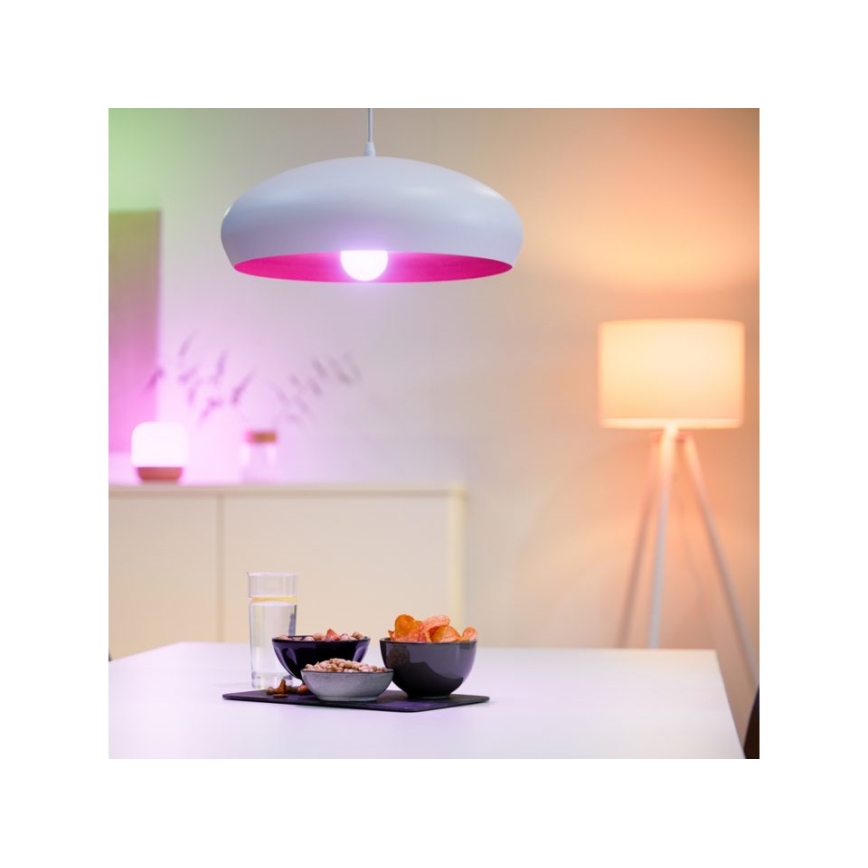 Lâmpada LED RGBW com regulação E27/8,5W/230V 3000-6500K Wi-Fi - Reality
