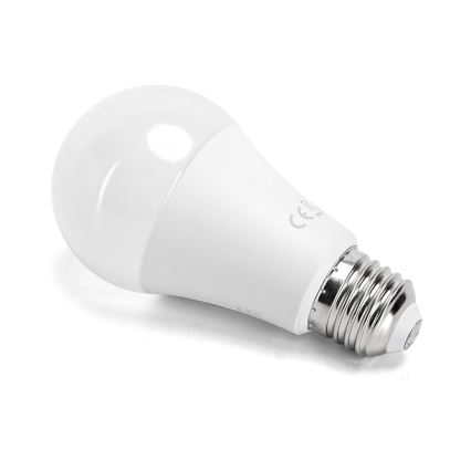 Lâmpada LED RGBW com regulação E27/8W/230V 3000K + comando - Aigostar