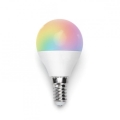 Lâmpada LED RGBW com regulação G45 E14/4,9W/230V 2700-6500K - Aigostar