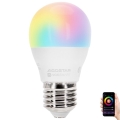 Lâmpada LED RGBW com regulação G45 E27/6,5W/230V 2700-6500K - Aigostar