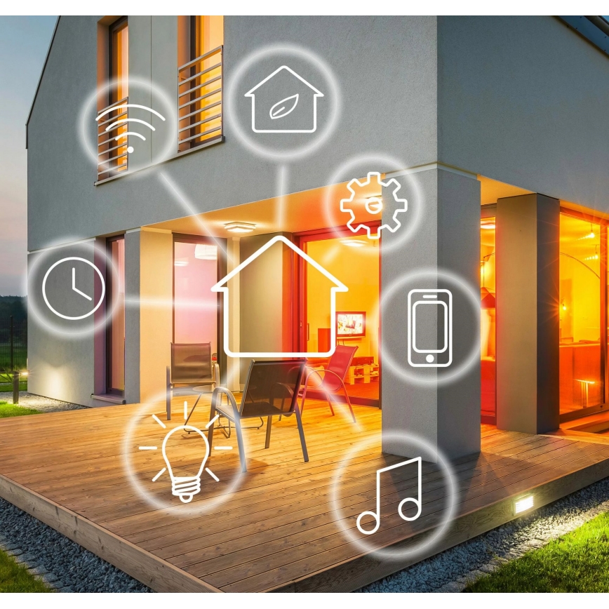 Lâmpada LED RGBW com regulação G45 GU10/5,5W/230V 2700-6500K Wi-Fi Tuya