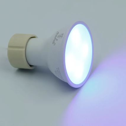 Lâmpada LED RGBW com regulação GU10/4,5W/230V 2700-6500K Wi-Fi Tuya
