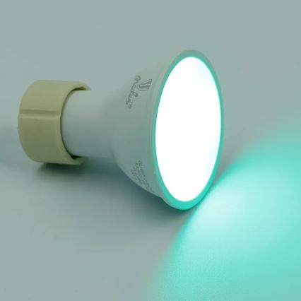 Lâmpada LED RGBW com regulação GU10/4,5W/230V 2700-6500K Wi-Fi Tuya