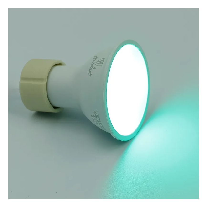 Lâmpada LED RGBW com regulação GU10/4,5W/230V 2700-6500K Wi-Fi Tuya