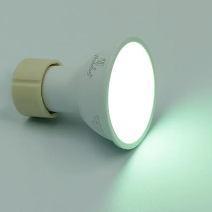 Lâmpada LED RGBW com regulação GU10/4,5W/230V 2700-6500K Wi-Fi Tuya
