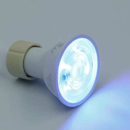 Lâmpada LED RGBW com regulação GU10/4,5W/230V 2700-6500K Wi-Fi Tuya