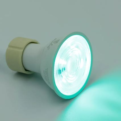 Lâmpada LED RGBW com regulação GU10/4,5W/230V 2700-6500K Wi-Fi Tuya