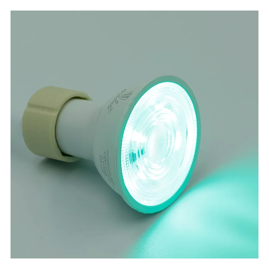 Lâmpada LED RGBW com regulação GU10/4,5W/230V 2700-6500K Wi-Fi Tuya