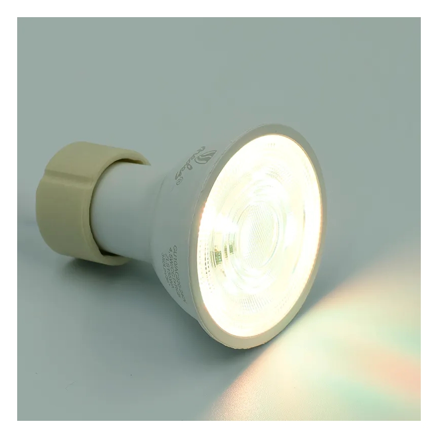 Lâmpada LED RGBW com regulação GU10/4,5W/230V 2700-6500K Wi-Fi Tuya