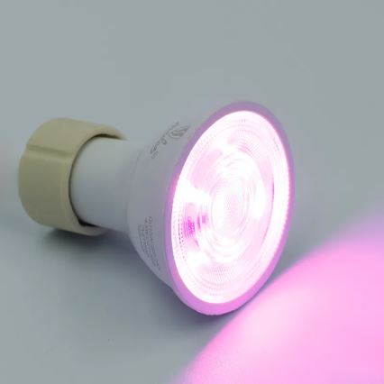 Lâmpada LED RGBW com regulação GU10/4,5W/230V 2700-6500K Wi-Fi Tuya