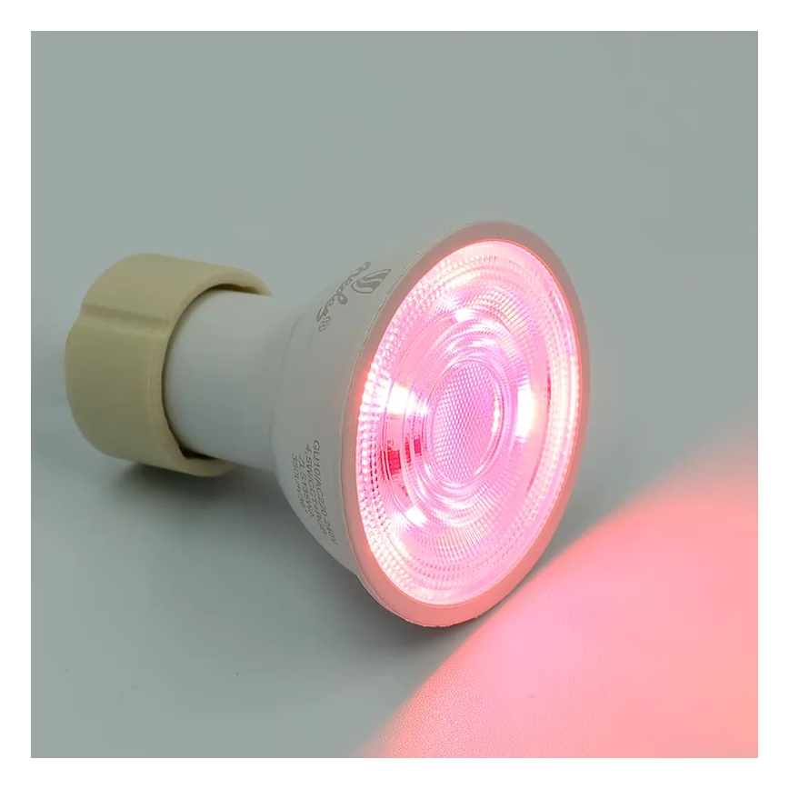Lâmpada LED RGBW com regulação GU10/4,5W/230V 2700-6500K Wi-Fi Tuya