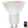 Lâmpada LED RGBW com regulação GU10/4,9W/230V 2700-6500K - Aigostar