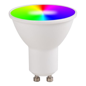 Lâmpada LED RGBW com regulação GU10/5,5W/230V 3000-6500K Wi-Fi