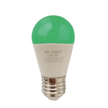 Lâmpada LED RGBW com regulação E27/6W/230V 3000K + comando - Globo