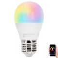 Lâmpada LED RGBW com regulação MESH Inteligente G45 E27/4,9W/230V 2700-6500K - Aigostar