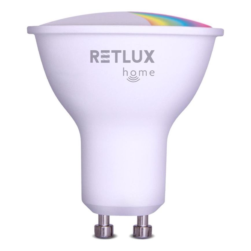 Lâmpada LED RGBW com regulação MR16 GU10/4,5W/230V 2700-6500K Wi-Fi Tuya