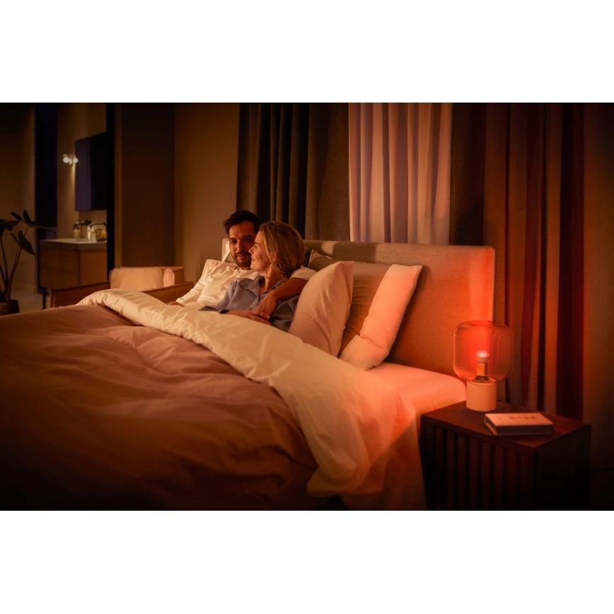 Lâmpada LED RGBW com regulação Philips Hue White And Color Ambiance P45 E14/5,1W/230V 2000-6500K