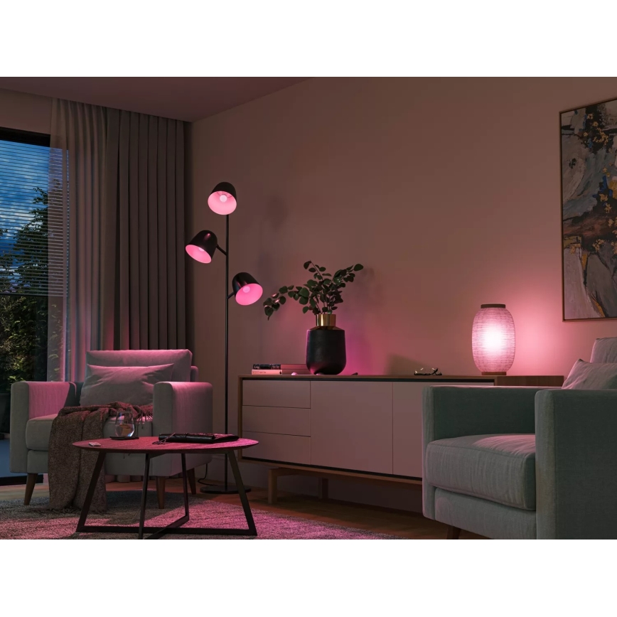Lâmpada LED RGBW com regulação Philips Hue White And Color Ambiance P45 E14/5,1W/230V 2000-6500K