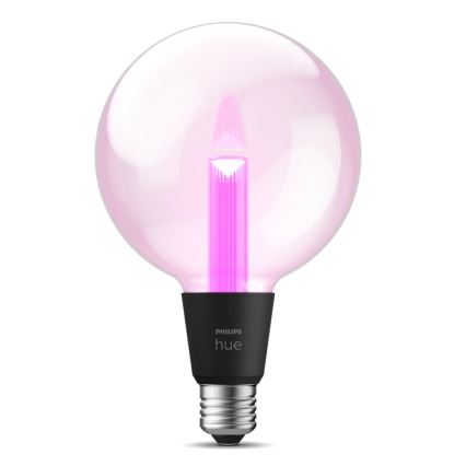 Lâmpada LED RGBW com regulação Philips Hue White And Color Ambiance G125 E27/6,8W/230V 2000-6500K