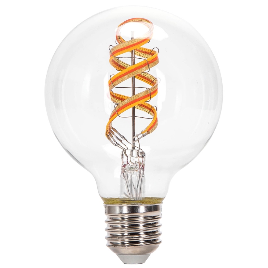 Lâmpada LED RGBW com regulação FILAMENT MESH Inteligente G80 E27/4,9W/230V 2700K - Aigostar