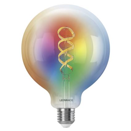 Lâmpada LED RGBW Regulável SMART+ FILAMENTO E27/4,8W/230V 2700-6500K Wi-Fi - Ledvance