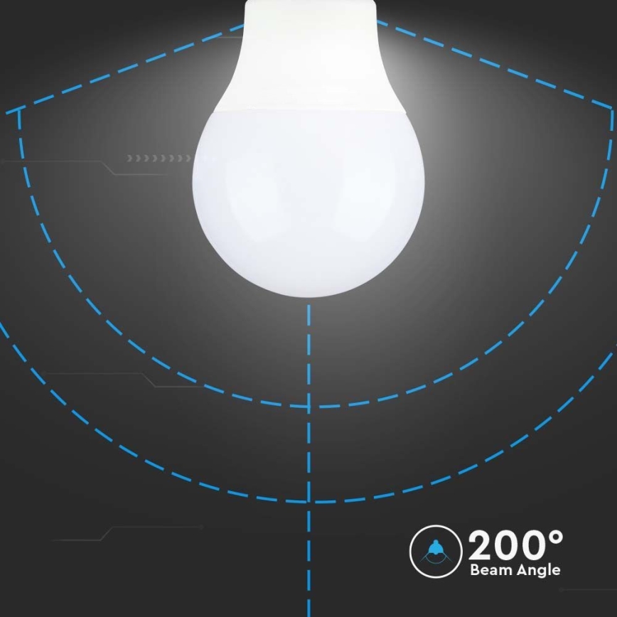 Lâmpada LED SAMSUNG CHIP A60 E14/8,5W/230V 4000K