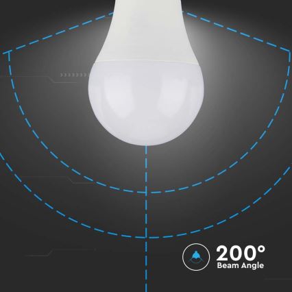 Lâmpada LED SAMSUNG CHIP A60 E27/8,5W/230V 3000K