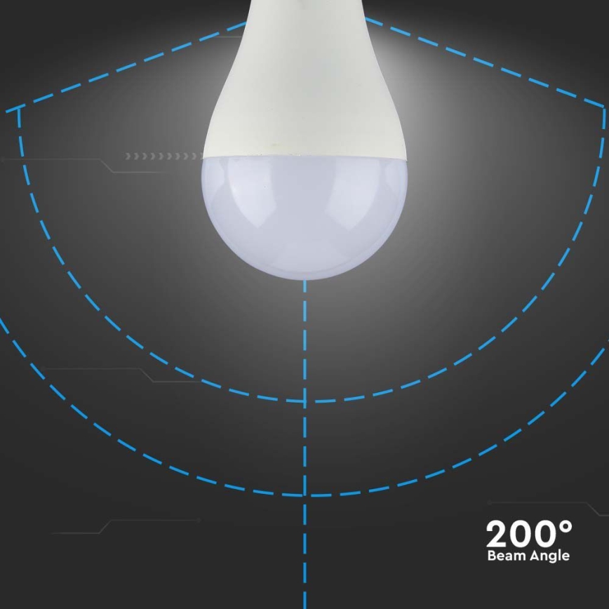 Lâmpada LED SAMSUNG CHIP A65 E27/17W/230V 3000K