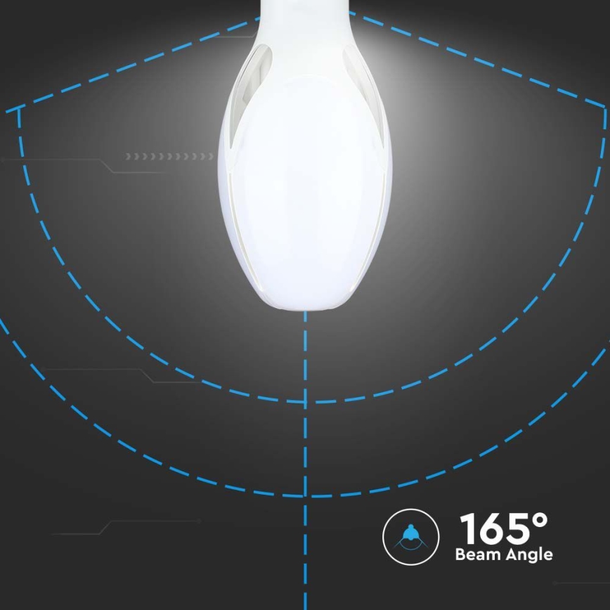 Lâmpada LED SAMSUNG CHIP E27/36W/230V 6500K