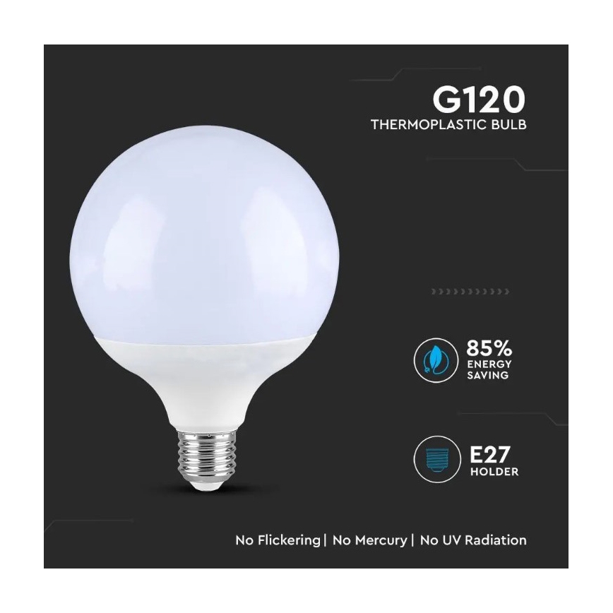 Lâmpada LED SAMSUNG CHIP G120 E27/18W/230V 6400K