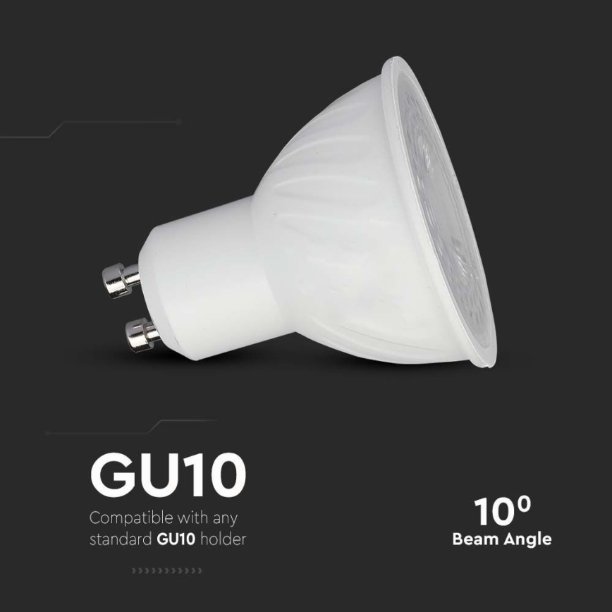Lâmpada LED SAMSUNG CHIP GU10/6W/230V 4000K