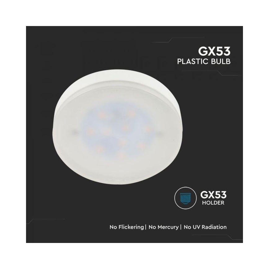 Lâmpada LED SAMSUNG CHIP GX53/6,4W/230V 3000K