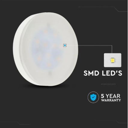 Lâmpada LED SAMSUNG CHIP GX53/6,4W/230V 6500K