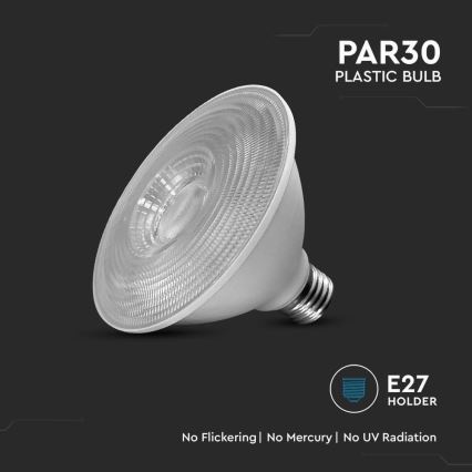 Lâmpada LED SAMSUNG CHIP PAR30 E27/11W/230V 6500K