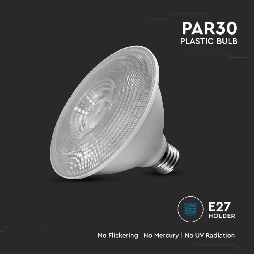 Lâmpada LED SAMSUNG CHIP PAR30 E27/11W/230V 6500K