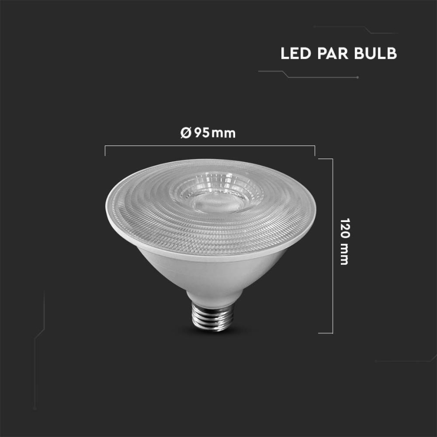 Lâmpada LED SAMSUNG CHIP PAR30 E27/11W/230V 6500K