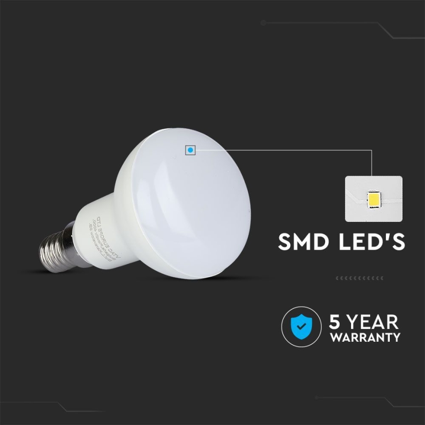 Lâmpada LED SAMSUNG CHIP R50 E14/4,8W/230V 6500K